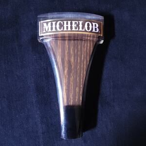 Vintage Michelob Beer Brown Tap Home Bar Handle Acrylic 5 3/4" Long